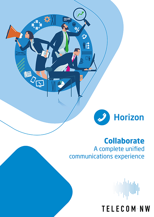 Horizon Collaborate unified communications brochure cover